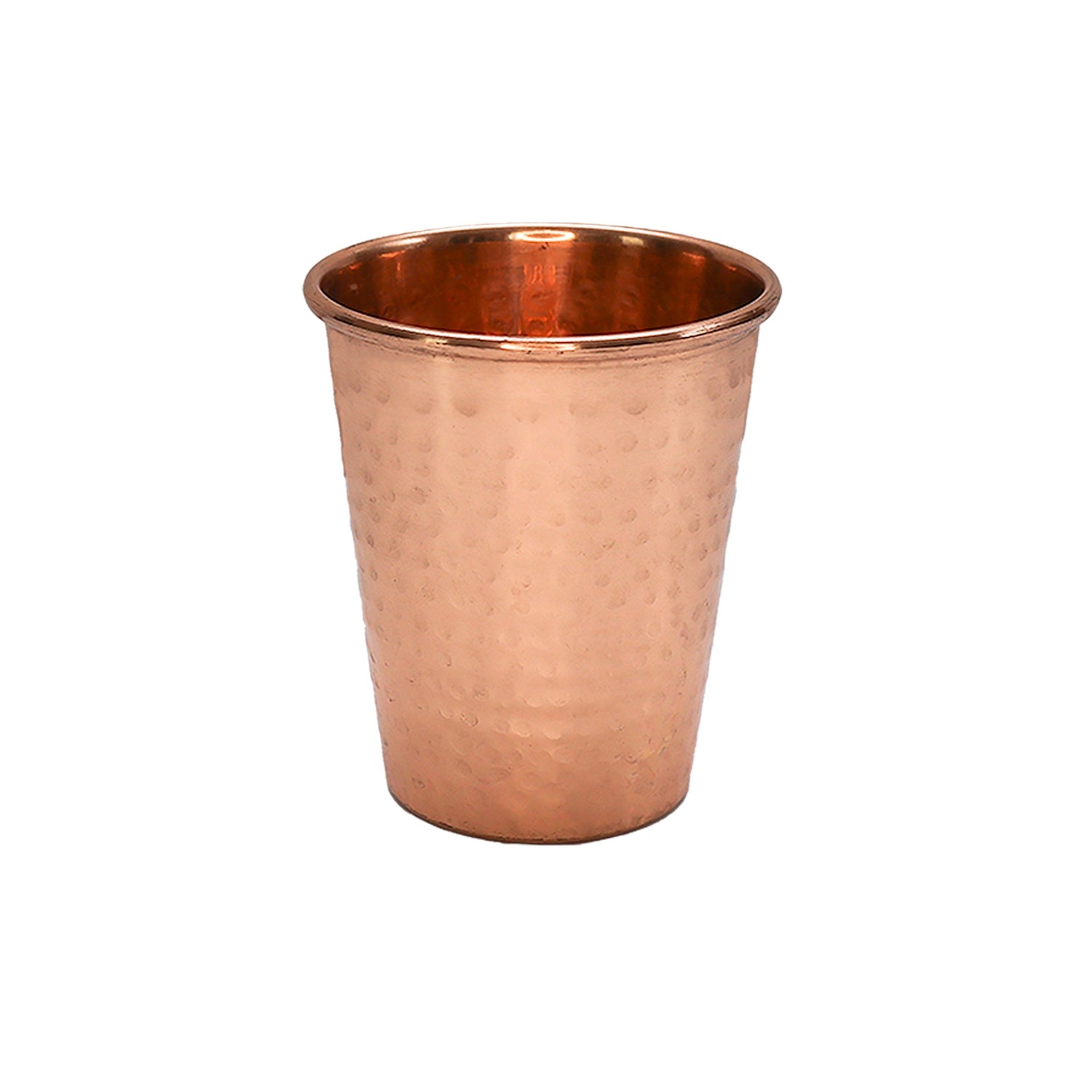 Hand Hammered Copper Tumbler | 14oz