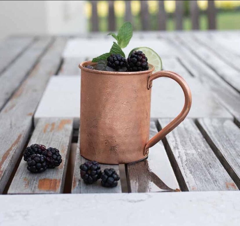 Tall Hammered Style Mug | 16oz