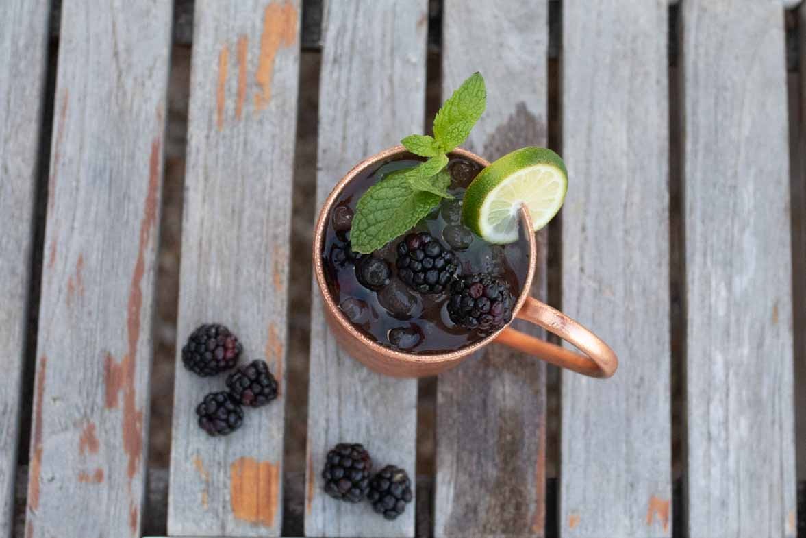 Tall Hammered Style Mug | 16oz