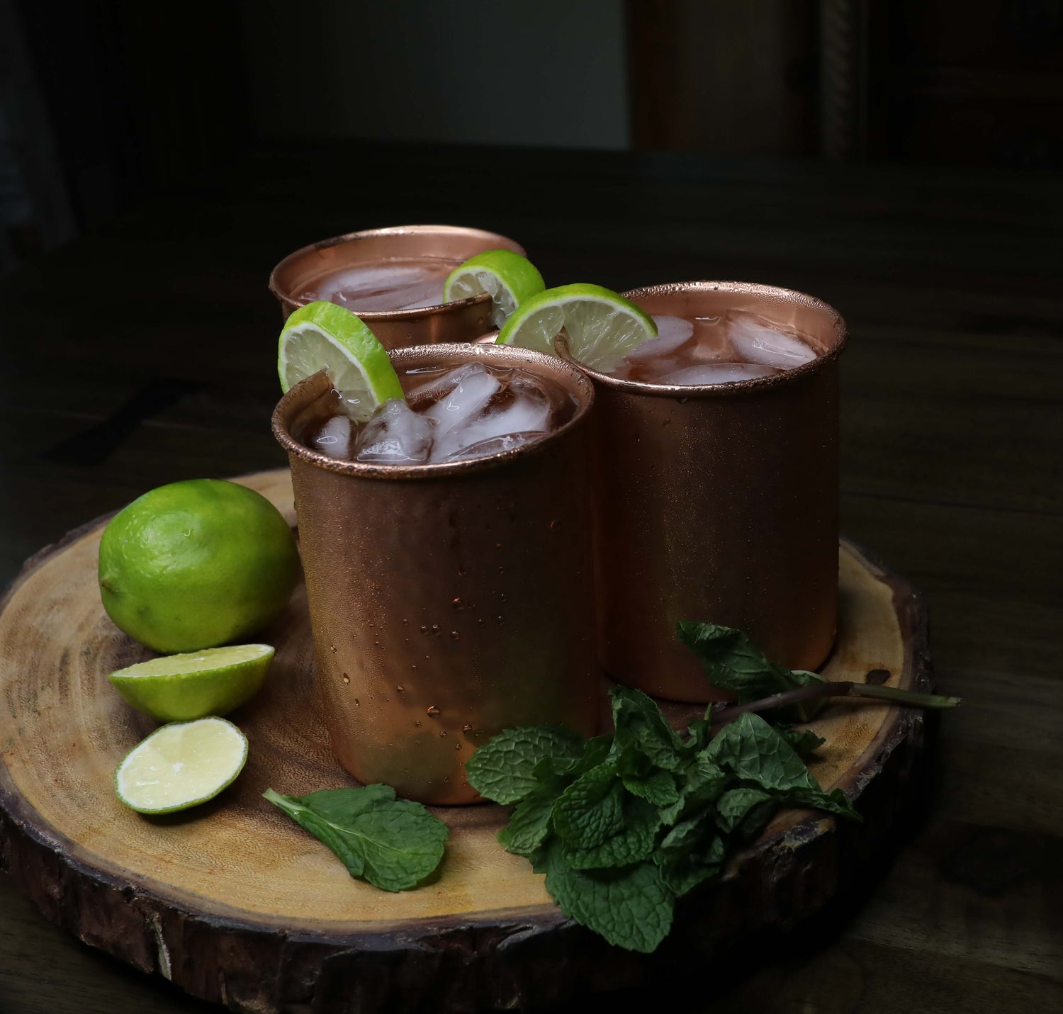 Tall Hammered Style Mug | 16oz