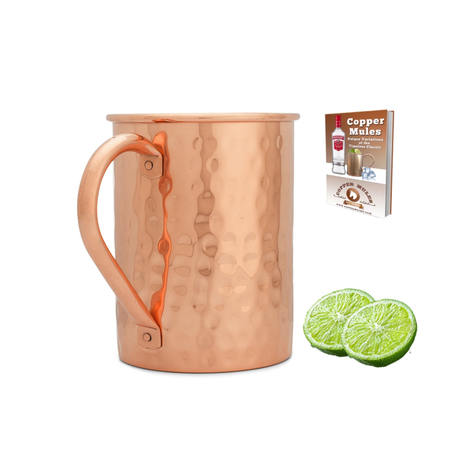 Tall Hammered Style Mug | 16oz