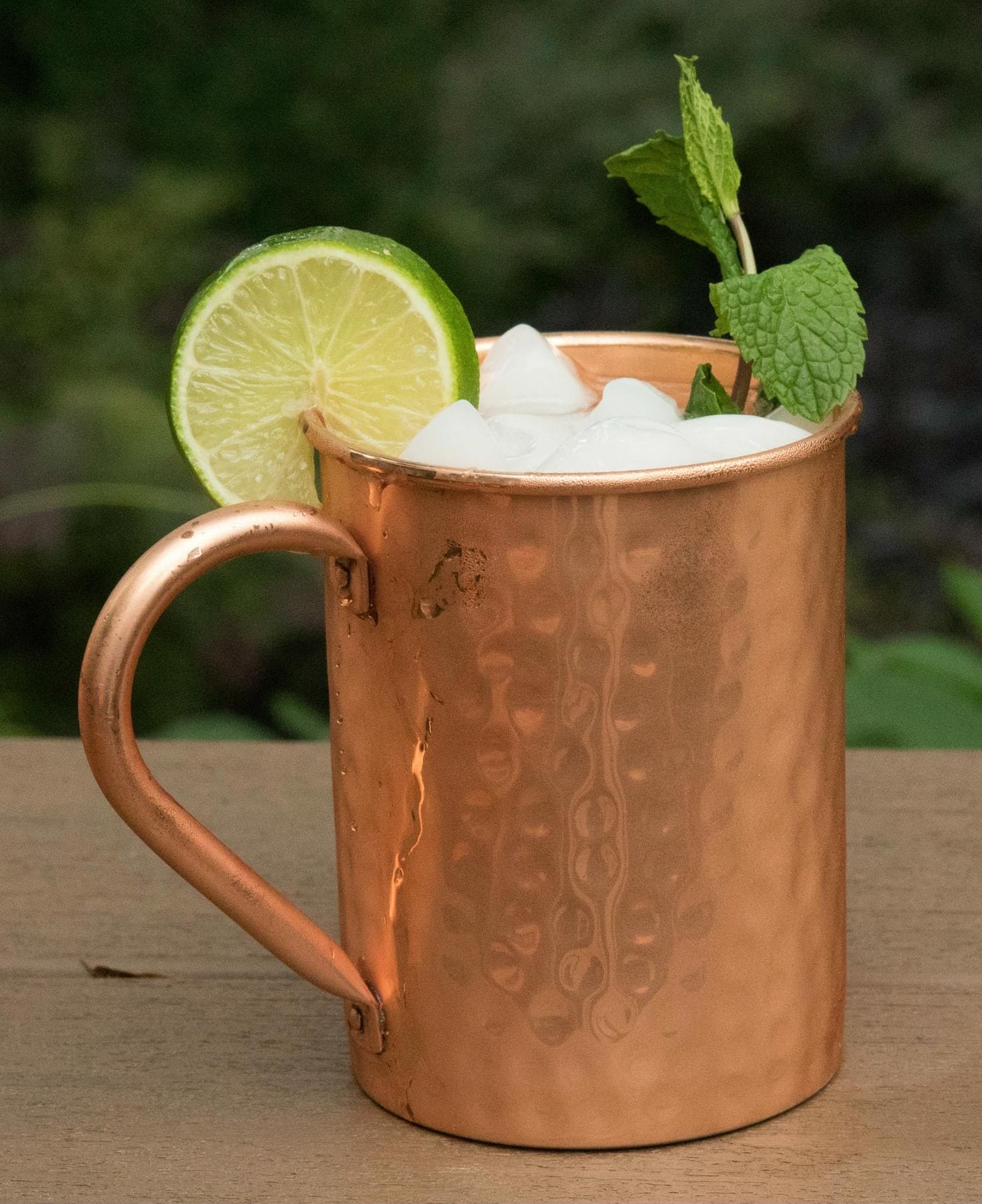 Tall Hammered Style Mug | 16oz