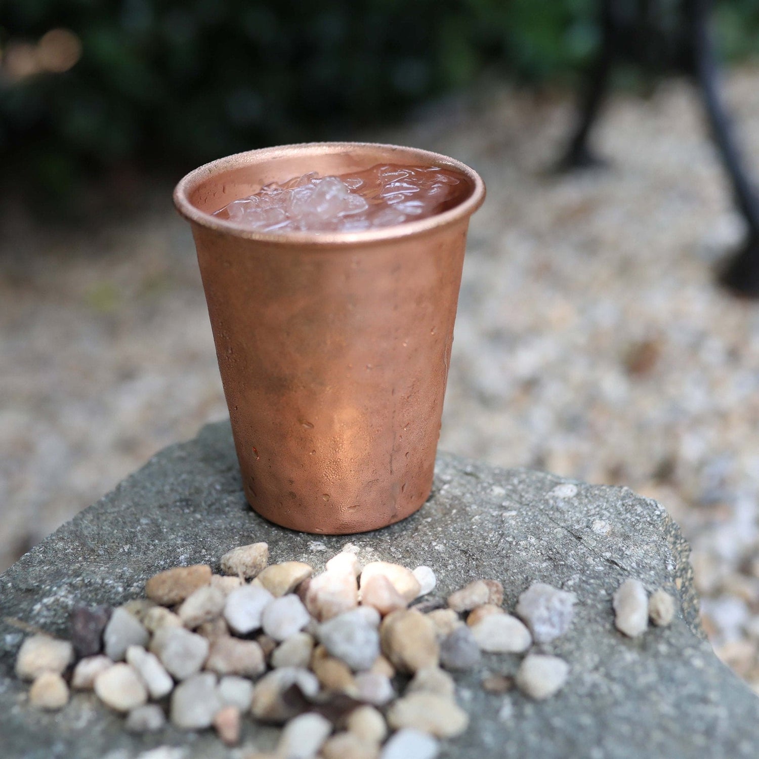 Hand Hammered Copper Tumbler | 14oz