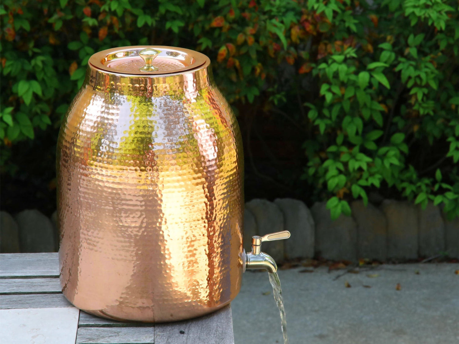 Copper water dispenser